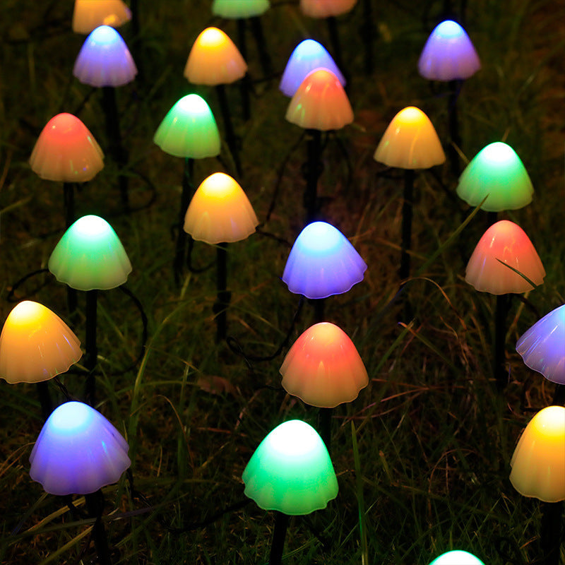 Crescent Moon Solar Garden Stake Lights With Textured Acrylic Diffuser And Warm White LED Stornfield