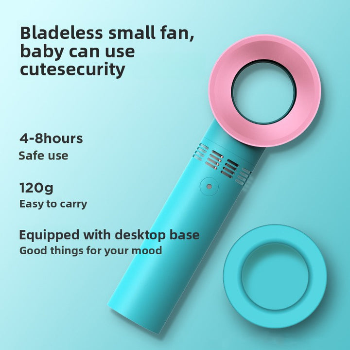 Compact Handheld Fan with Quiet Operation Stornfield