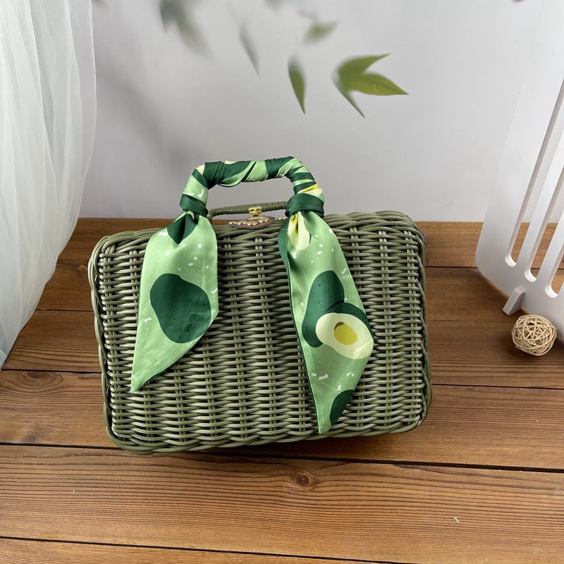 Ladies Rattan Handbag Stornfield