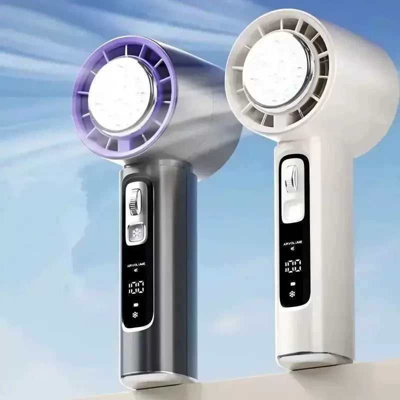 Unisex One Size Portable Personalized Thermoelectric Mini Air Cooler Fan with Smart Display and Adjustable Wind Stornfield