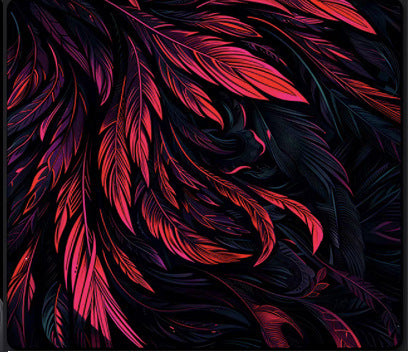 Artistic Fluid Design Mouse Pad