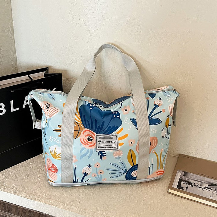 Tropical Pattern Travel Duffle Bag