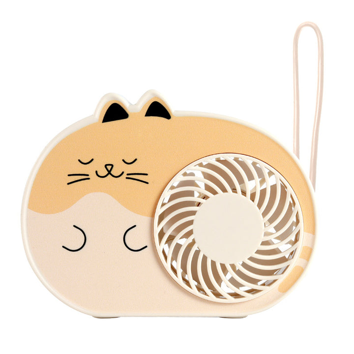 Women Portable Cat Mini Fan Stornfield