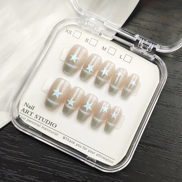 Artificial nails with Elegant Ombre Design Stornfield