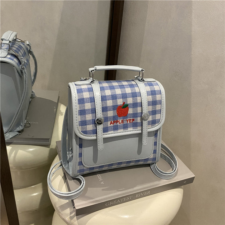 Playful Checked Mini Backpack Stornfield