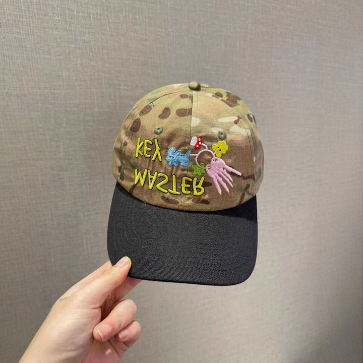 Unisex Embroidered Camo Cap Stornfield