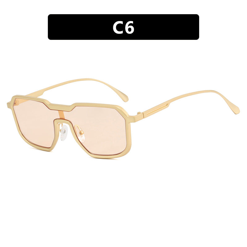 Ladies extravagant geometric sunglasses with protective UV filter Stornfield