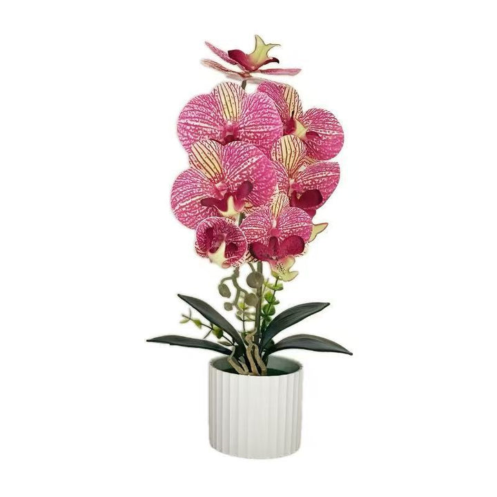 Artificial Orchid Plant Arrangement 1790480695 for Indoor Home Decor Display
