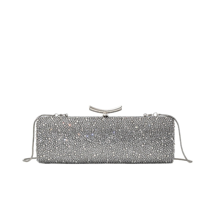 Sparkling Crystal-Studded Evening Clutch
