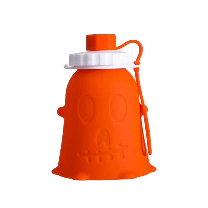 Unisex silicone drinking bottle with ghost design Stornfield