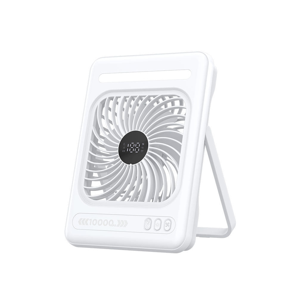 Unisex Digital Display Rechargeable Table Fan Stornfield