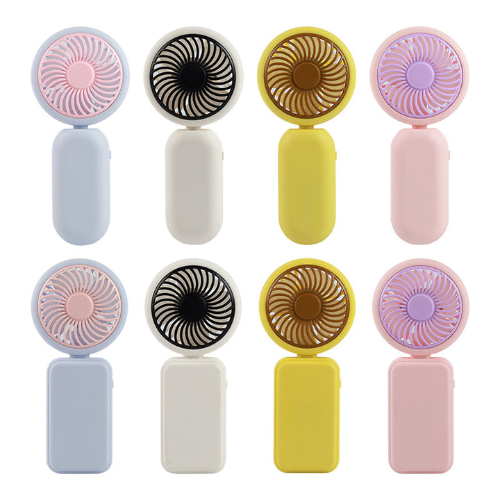 Women's Portable Handheld Fan with USB Charging Function and Adjustable Tilt Angle Stornfield