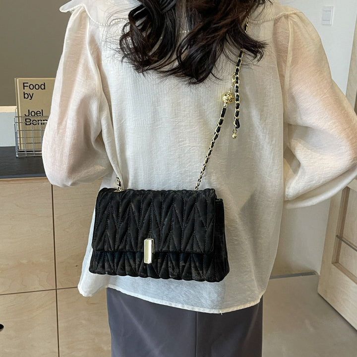 Quilted Chain-Strap Handbag Stornfield
