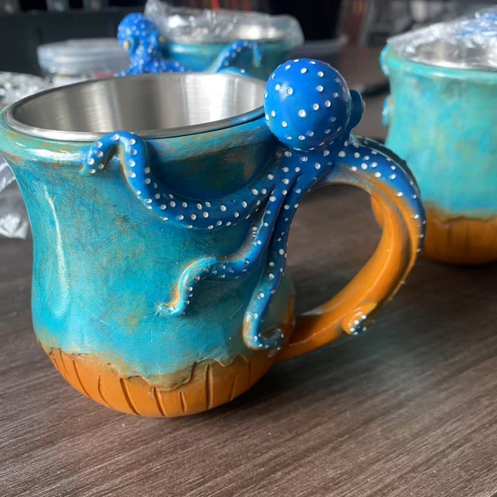 Decorative octopus-Themed Mug Stornfield