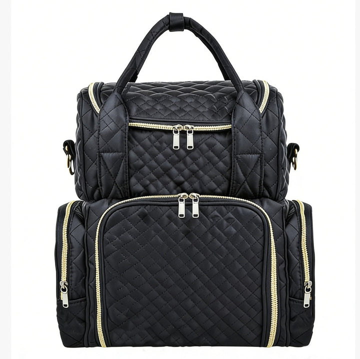 Stylish Quilted Multi-Compartment Backpack Stornfield
