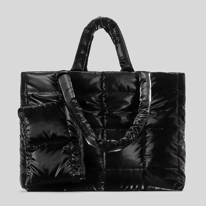 Padded Quilted Tote Bag