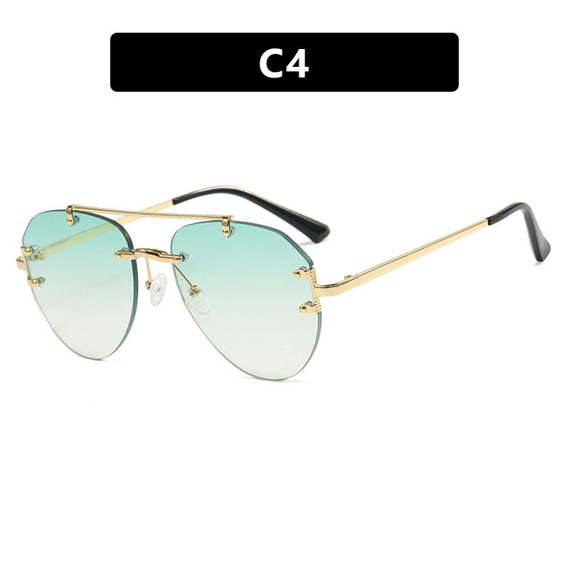 Ladies trendy sunglasses in elegant, polygonal design Stornfield