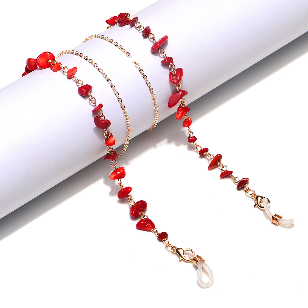 Stylish Natural Stone Eyewear Chain Stornfield