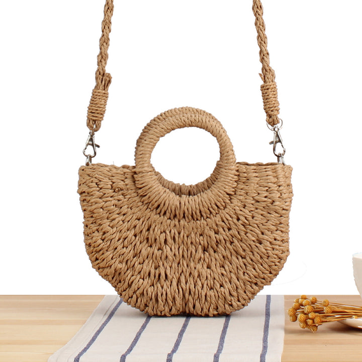 Handbag with Curved Design and Fashionable Handle Stornfield