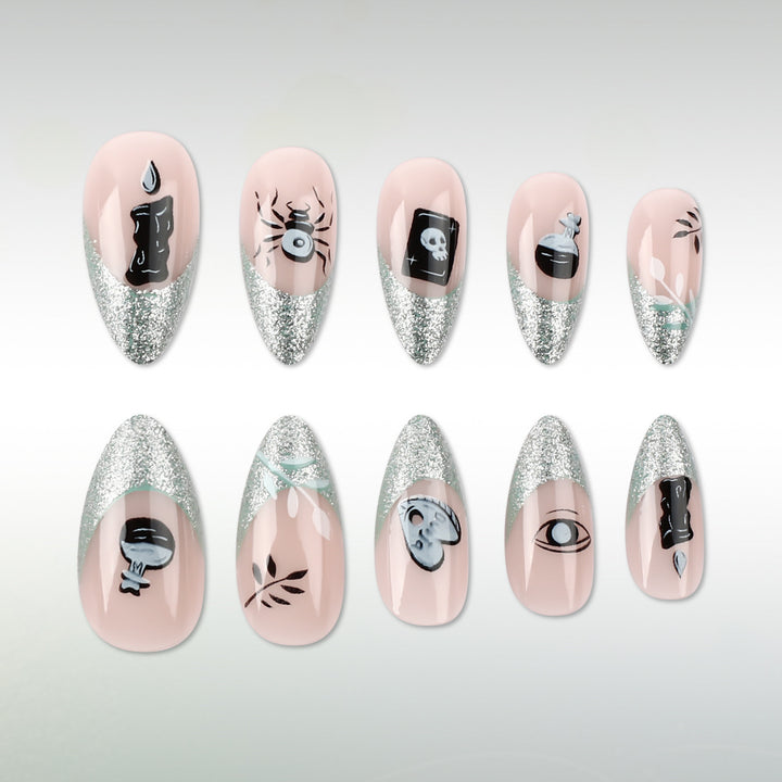 Gothic-Themed Nail Art Set Stornfield