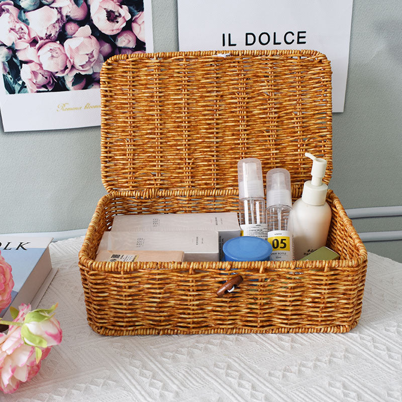 Handwoven Decorative Storage Box Stornfield