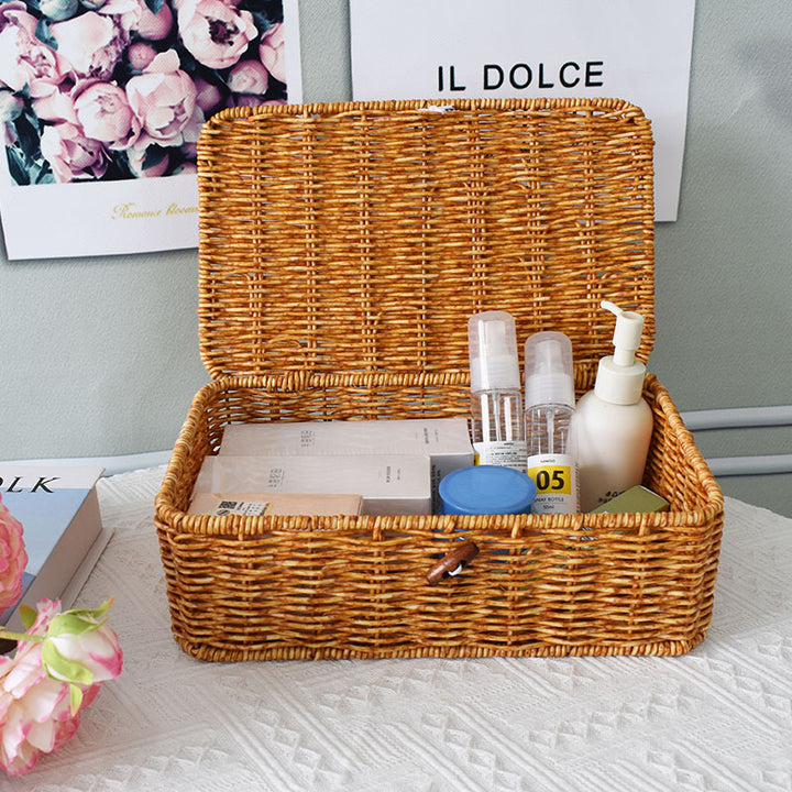 Handwoven Decorative Storage Box Stornfield