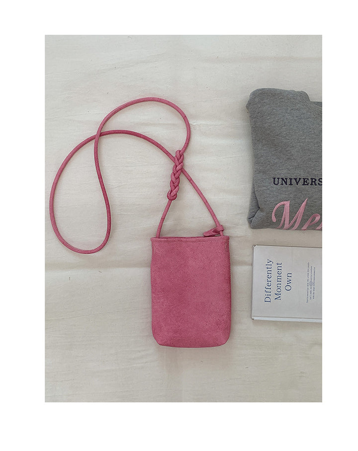 Fashionable shoulder bag with braided shoulder strap Stornfield