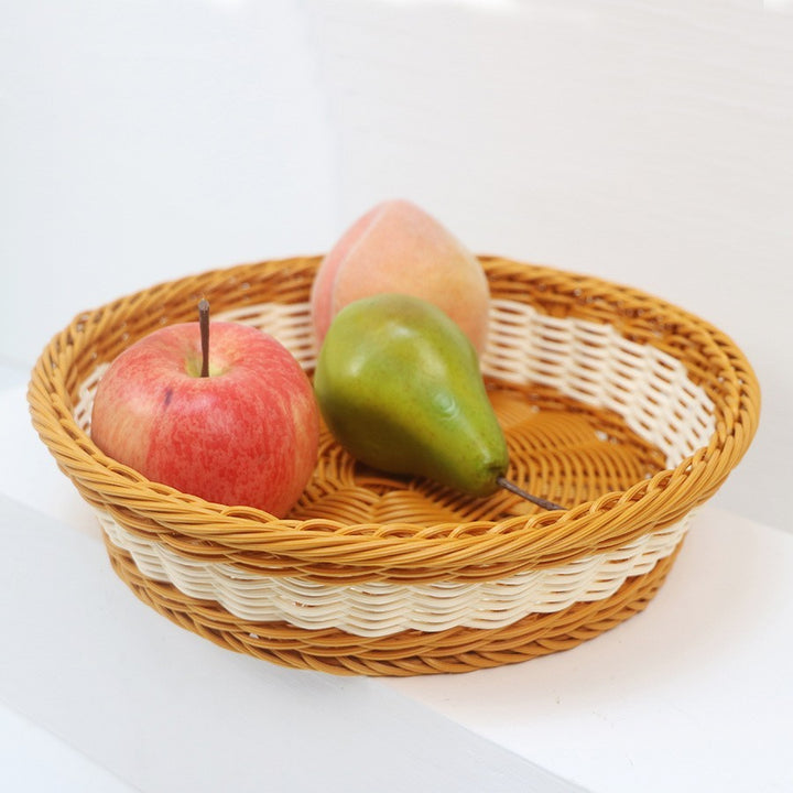 Decorative fruit basket made of handcrafted material Stornfield