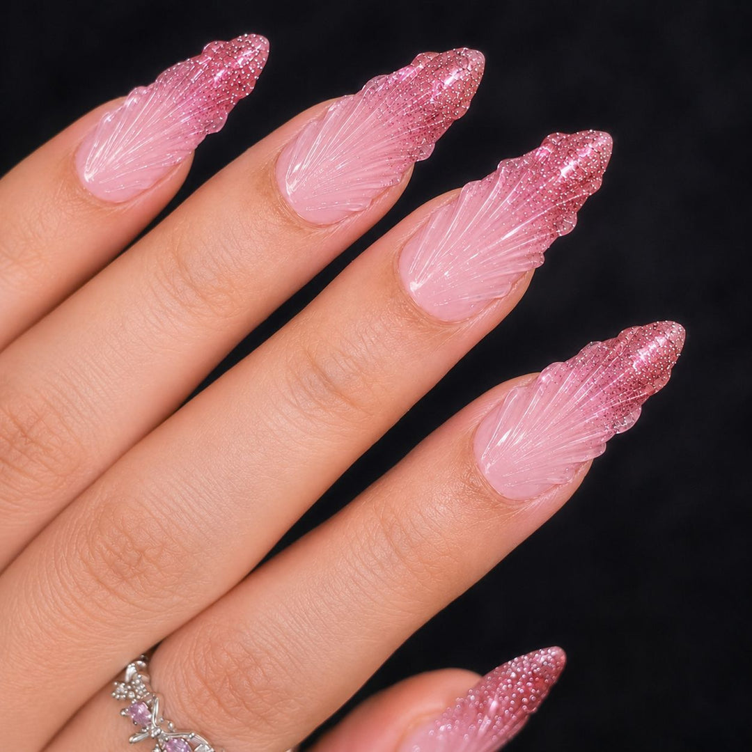 Premium Glitter Artificial Nails Stornfield