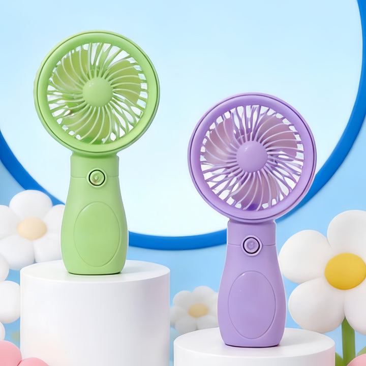 Women's Portable Mini Hand Fan with USB Charging Function Stornfield