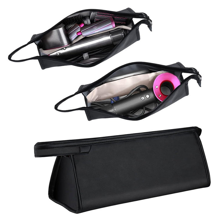 Cosmetic organizer bag for hair dryers and styling tools Stornfield