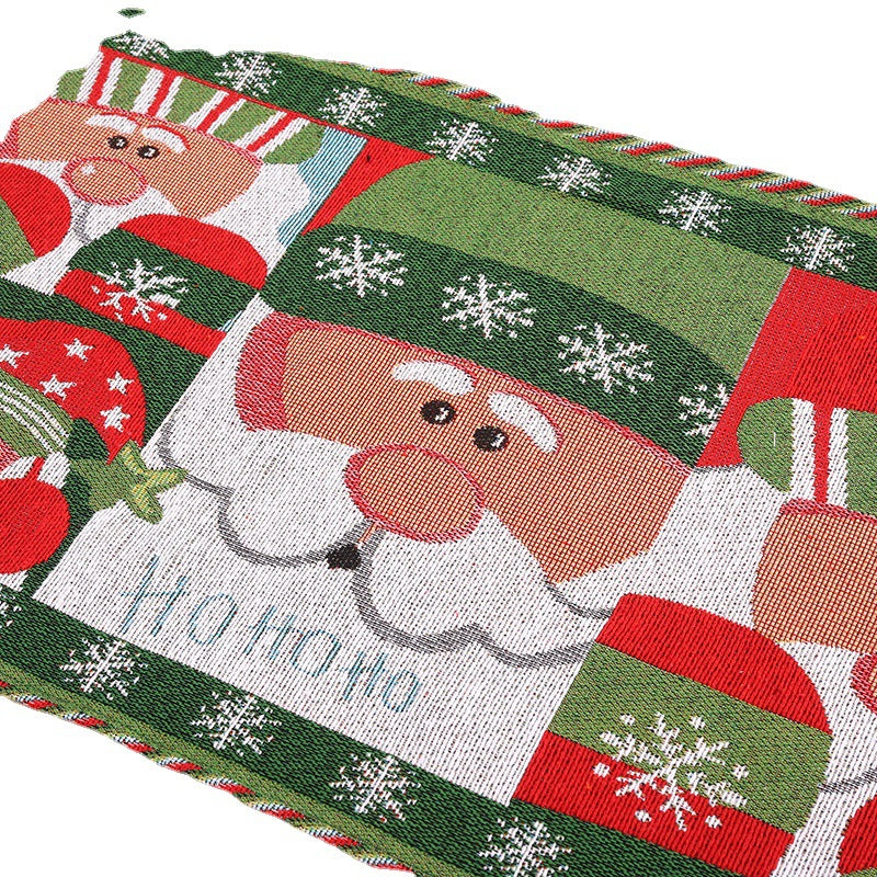 Christmas table runner with reindeer motif Stornfield