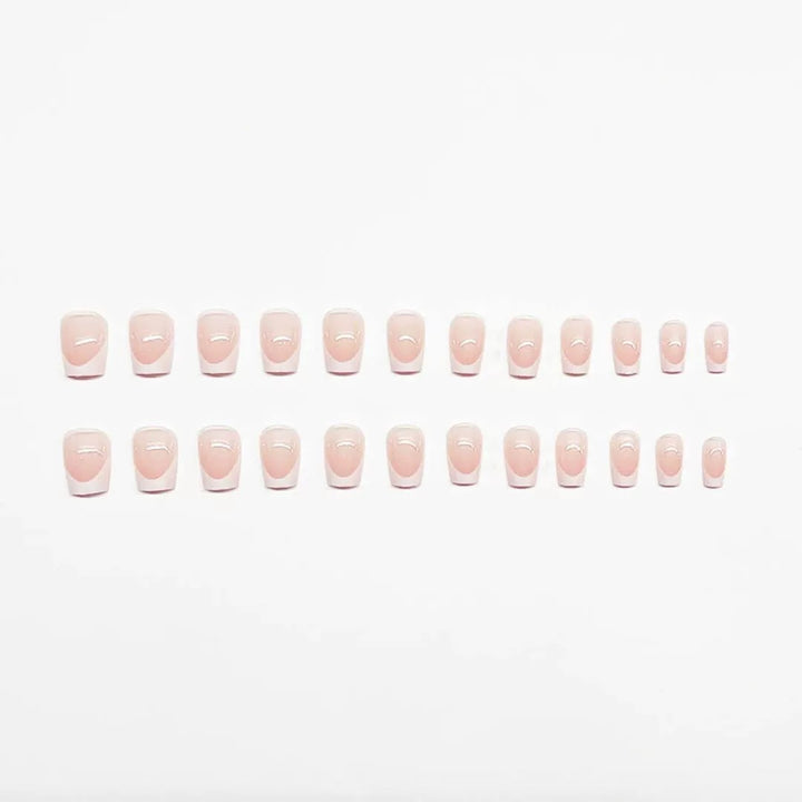Premium French Tip Nail Set Stornfield