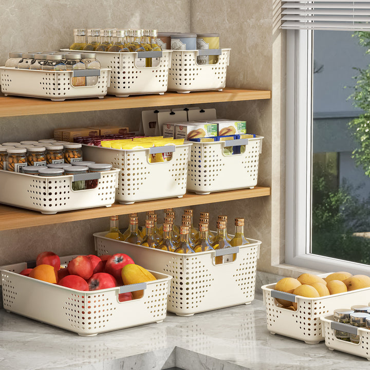 Women versatile storage box with integrated handles Stornfield