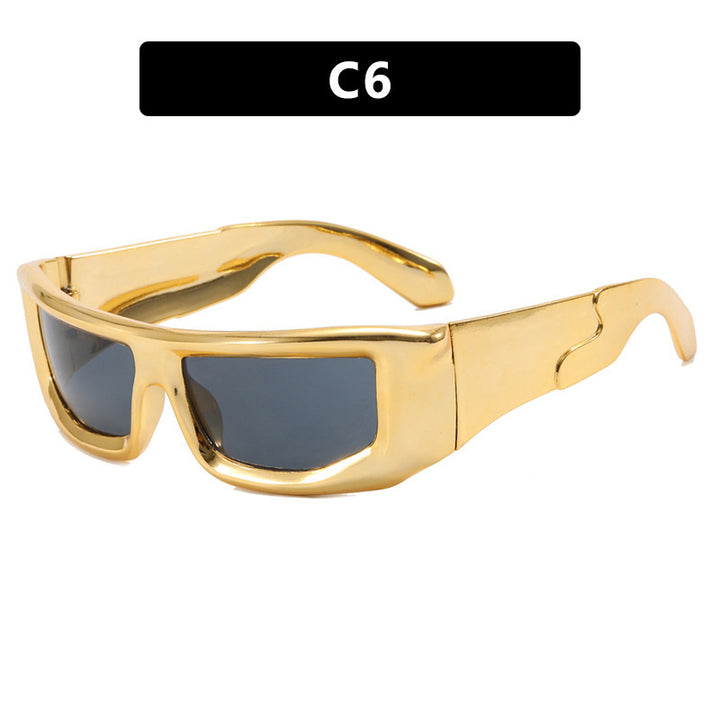 Ladies Sporty Sunglasses with Stylish Metal Frame Stornfield