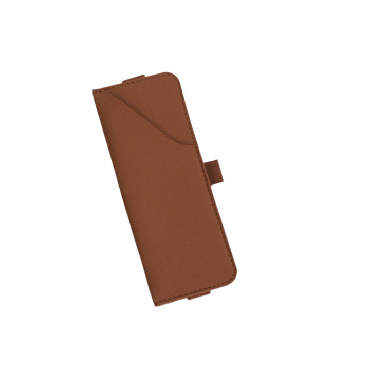 Elegant Genuine Leather Pencil Holder