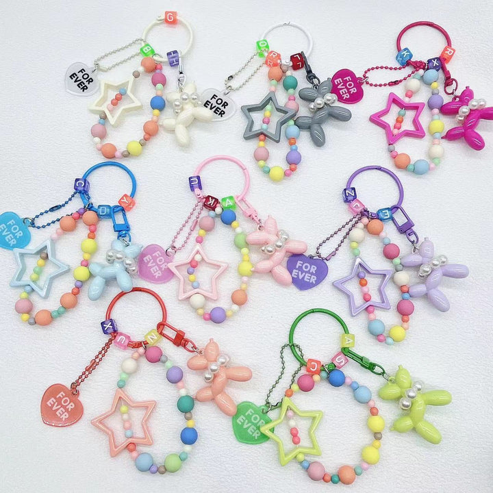Colorful Themed Charm Keychain Stornfield
