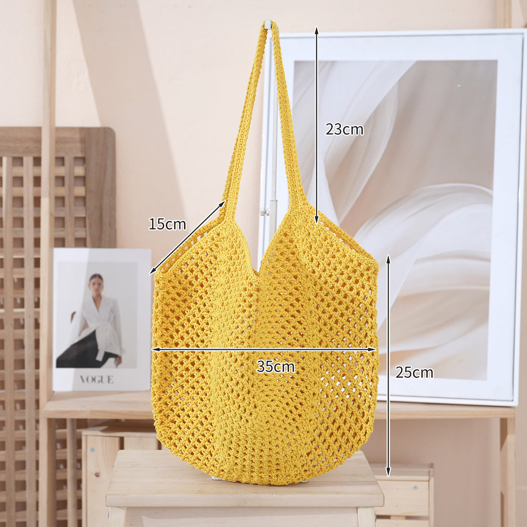 Handcrafted mesh tote bag Stornfield
