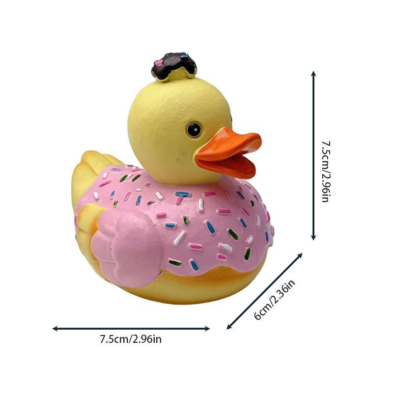 Funny Decor Rubber Duck with Sprinkles Stornfield