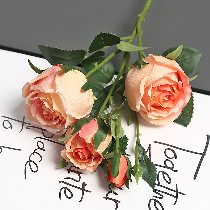 Realistic Artificial Rose Arrangement