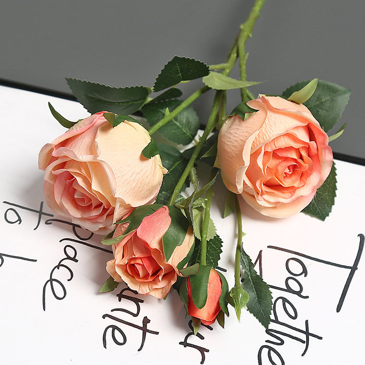 Realistic Artificial Rose Arrangement