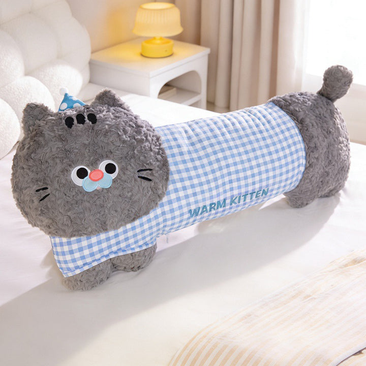 Kawaii Cat Plush Pillow Stornfield