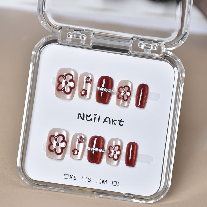 Premium Glamorous Press-On Nail Extensions Stornfield