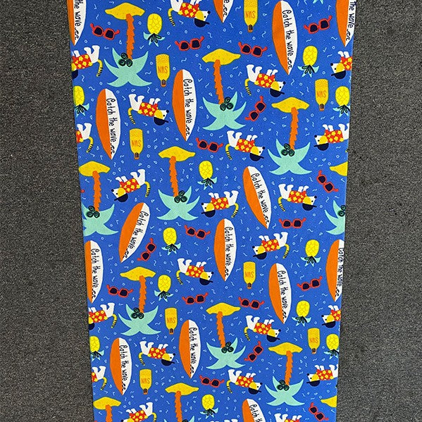 Beach towel with tropical flamingo design Stornfield