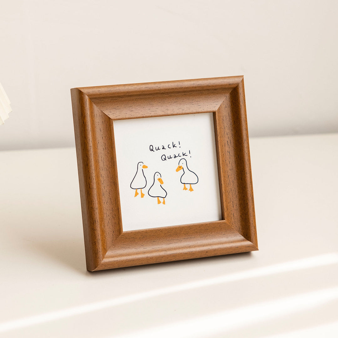Whimsical Illustrated Wall Art Frame