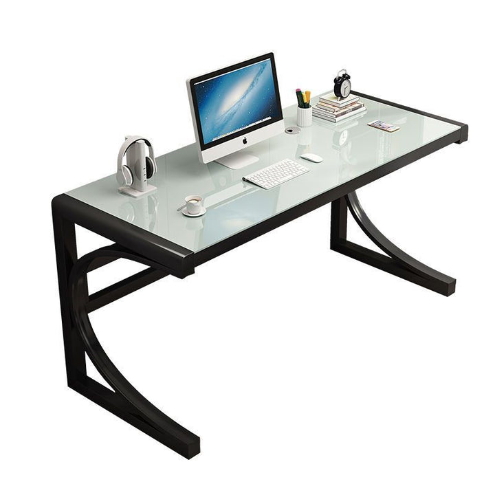 Modern Glass Desk Stornfield