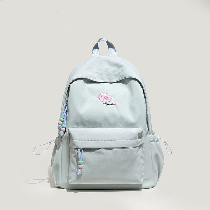 Elegant Floral Embellished Backpack Stornfield