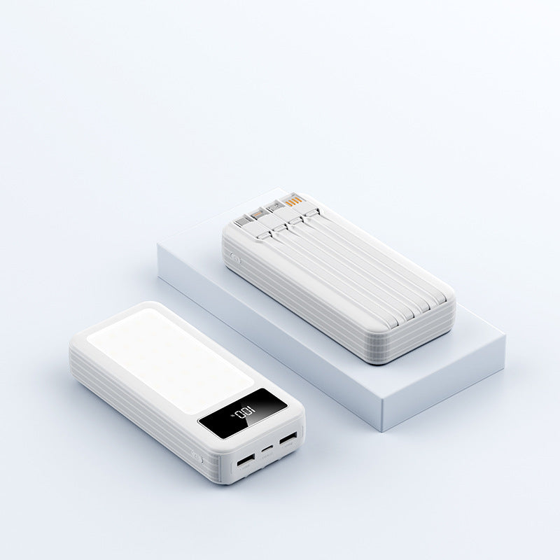 Powerful power bank with intelligent LED charging status management Stornfield