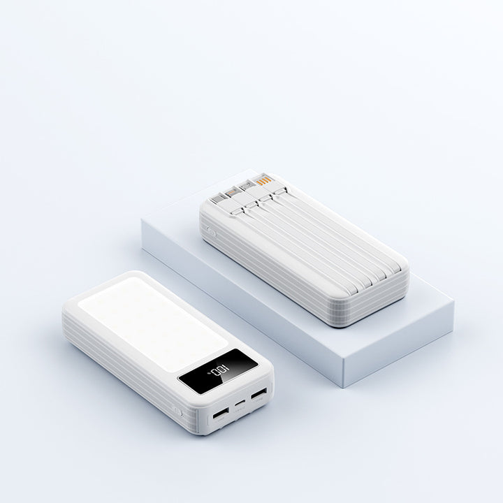 Powerful power bank with intelligent LED charging status management Stornfield