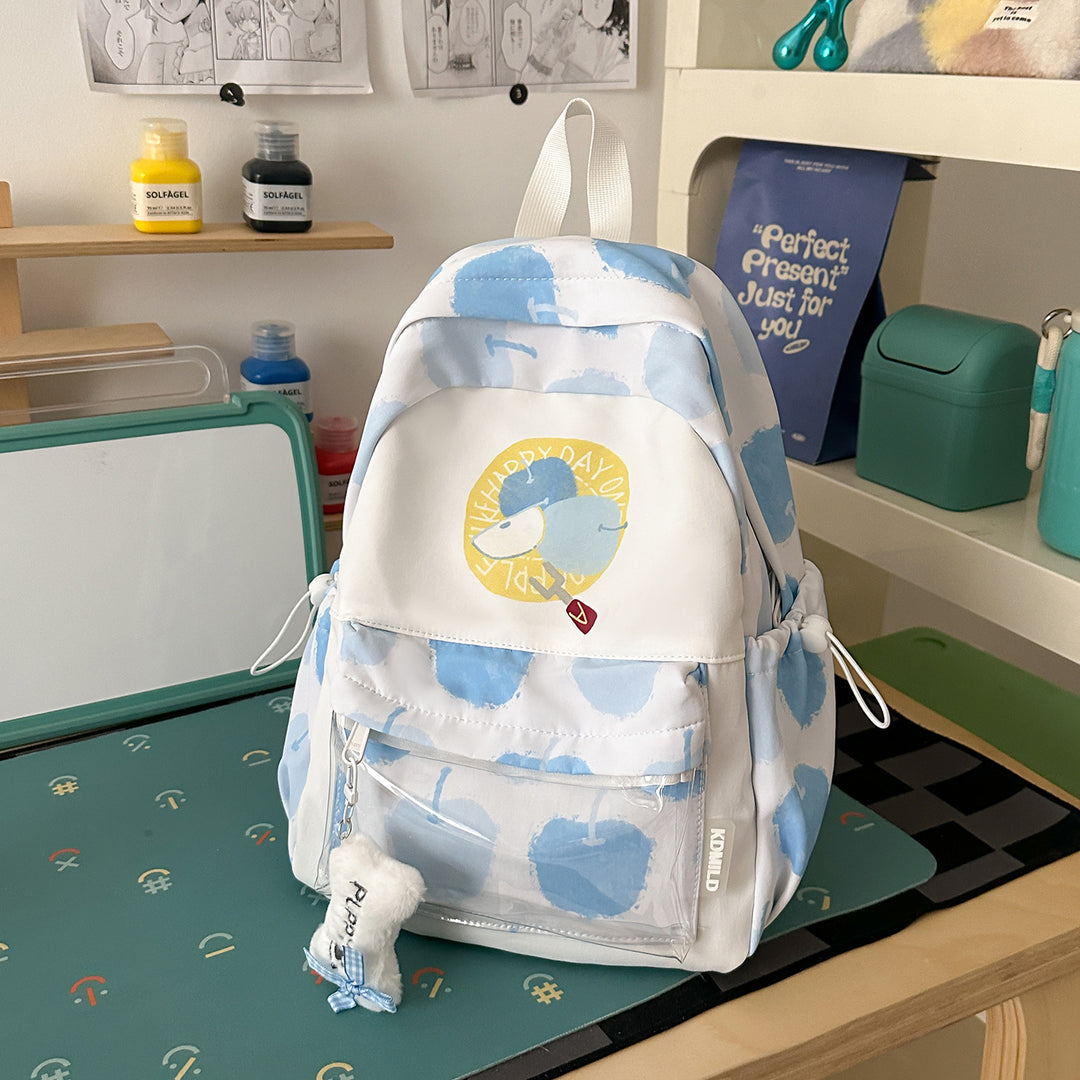 Playful Illustrated Lightweight Backpack Stornfield
